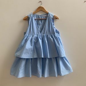Zara baby doll ruffle romper